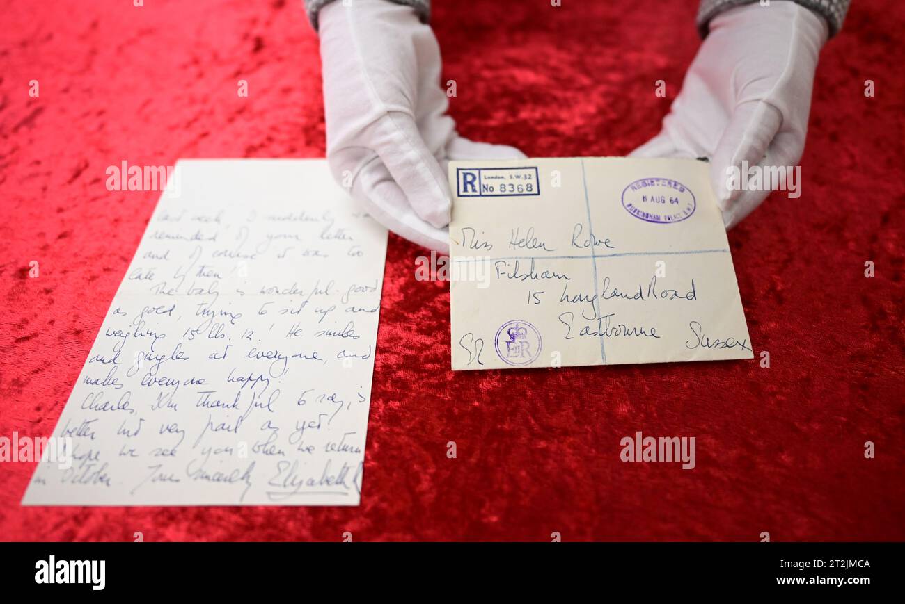 Leinfelden Echterdingen, Germany. 19th Oct, 2023. A letter from the