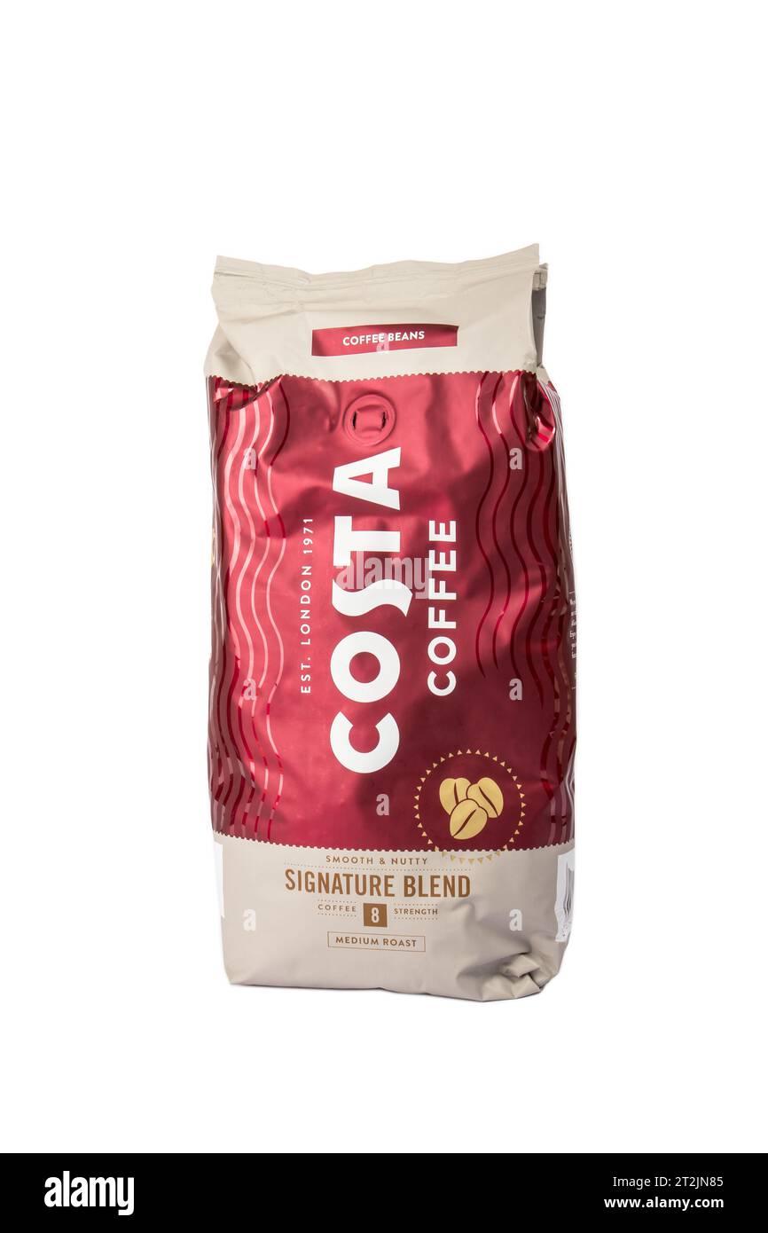 Sigulda, Latvia October 1, 2023 Costa Coffee is a British