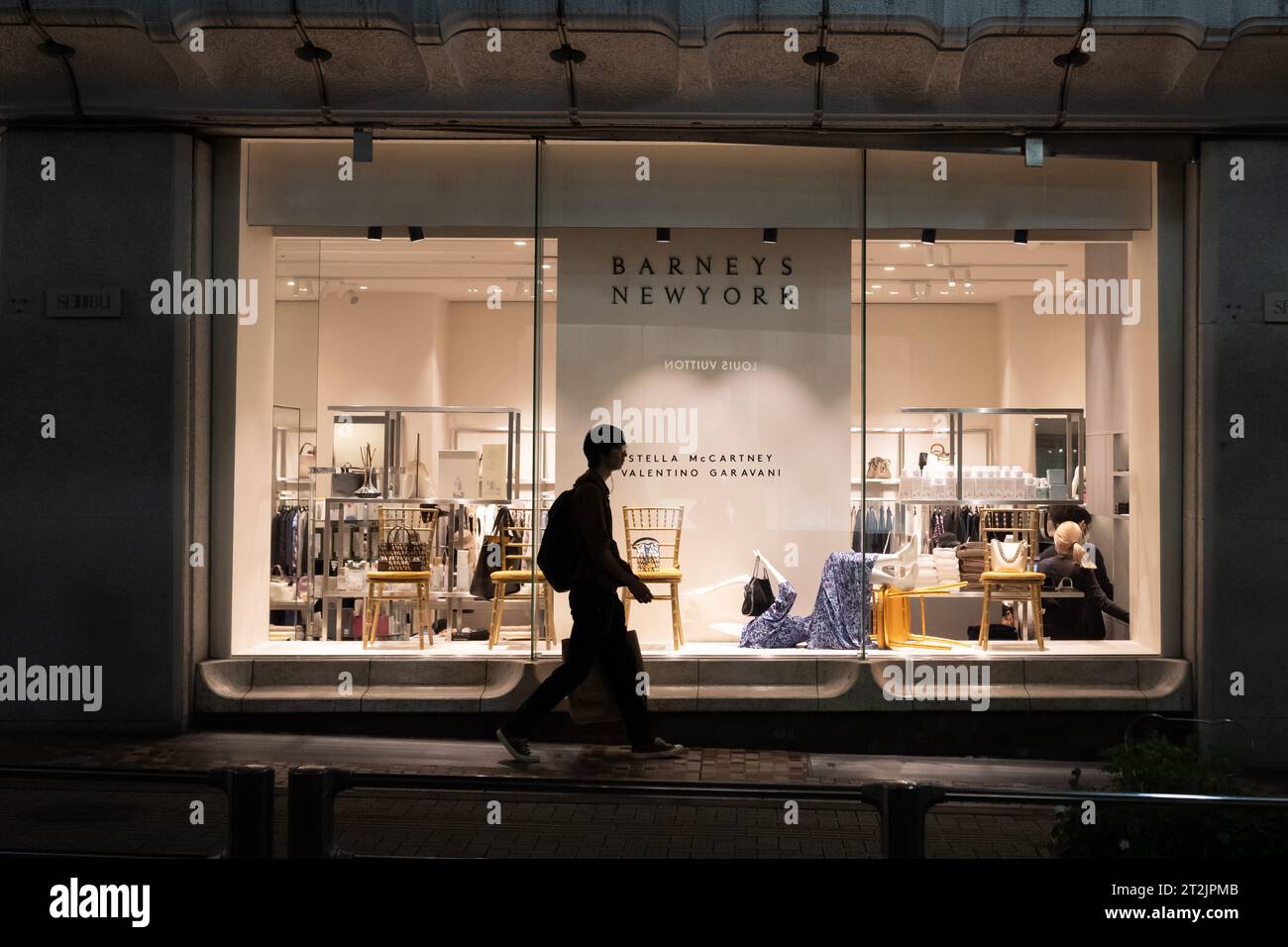Tokyo, Japan. 11th Oct, 2023. A Barney's New York highend luxury retail department store in the