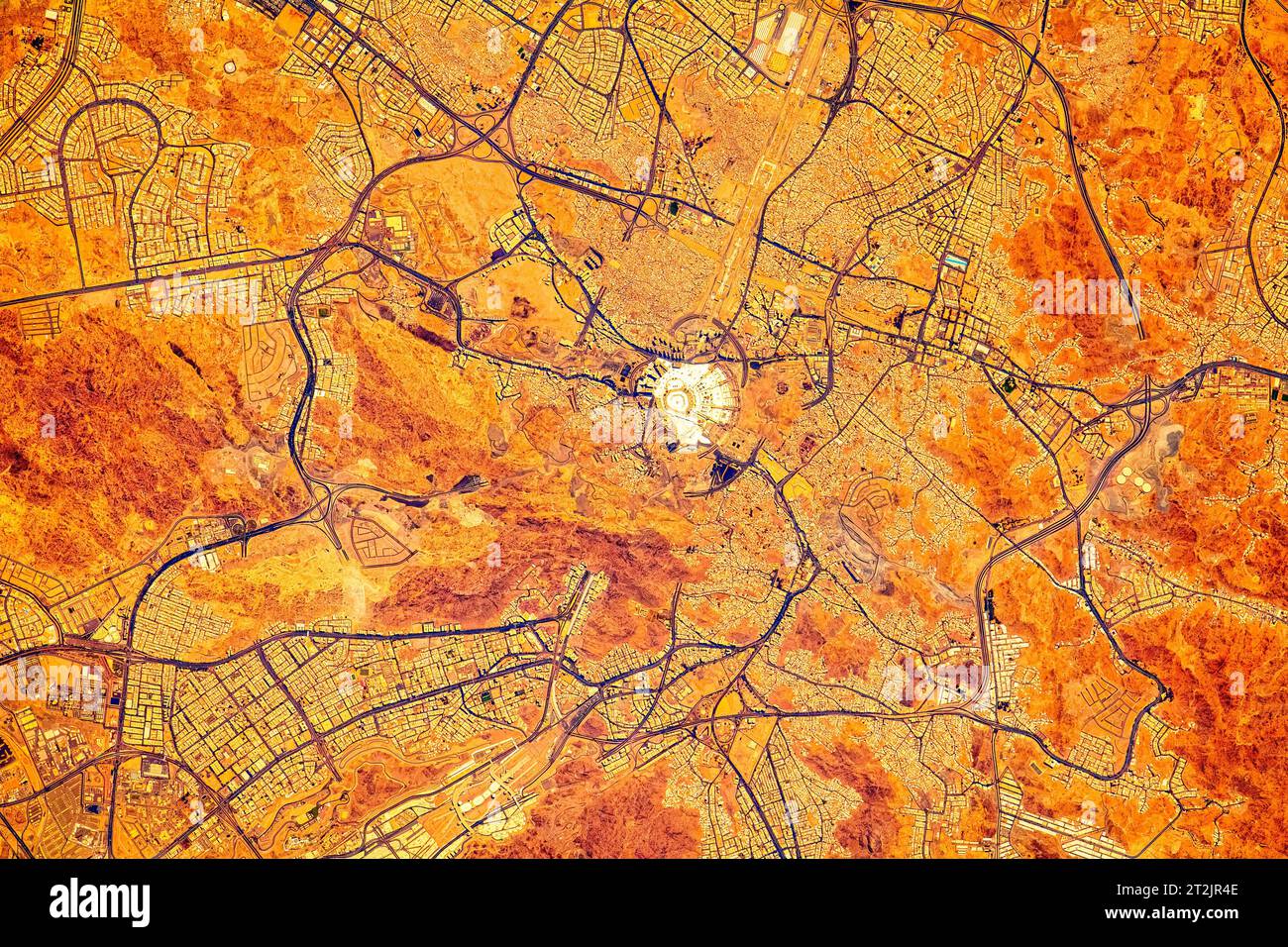 Saudi satellite image hi-res stock photography and images - Alamy