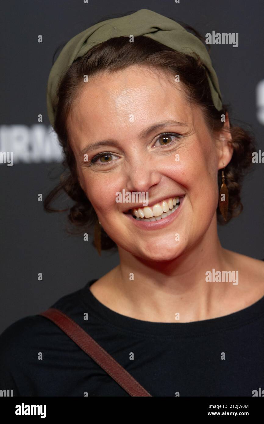 Katrin Wolter, a German actress, attends the opening of Cologne Film  festival 2023 at Film Palast,