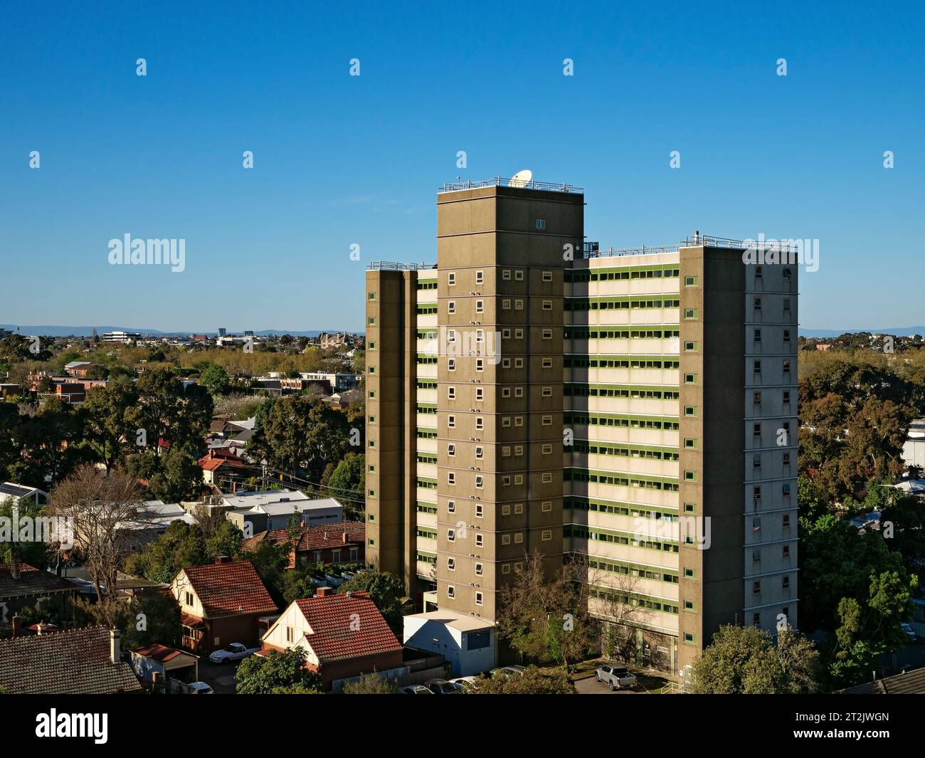 Melbourne Australia / High Rise Public Housing in the Suburb of