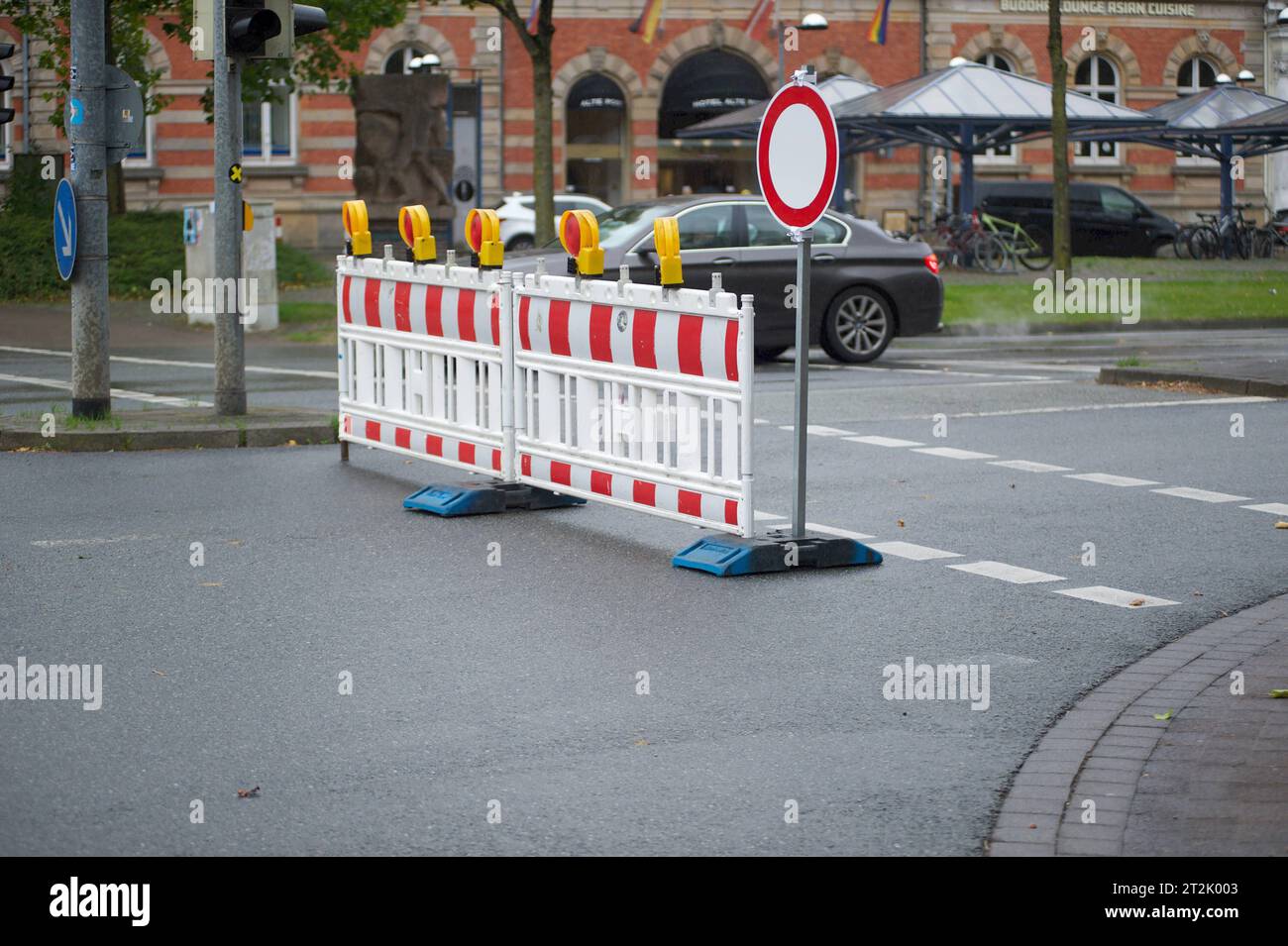 Baustellen absperrung hi-res stock photography and images - Alamy