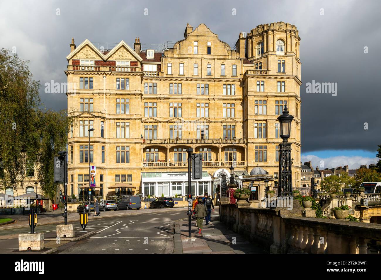 Former Empire Hotel building, Bath, North east Somerset, England, UK