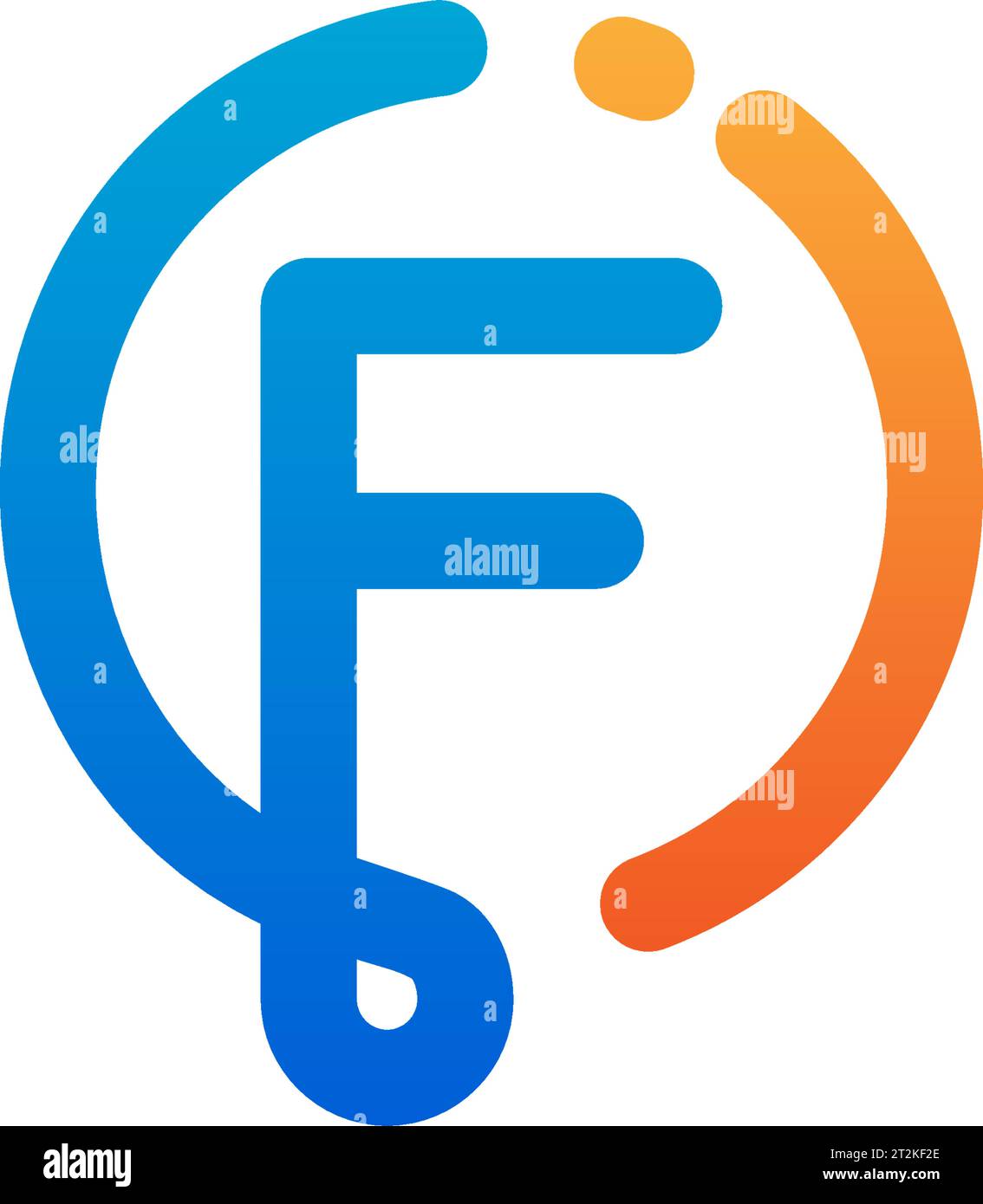 Fi logo, Fi Monogram, Initial Fi Logo, Letter Fi logo, Icon, Vector Stock Vector