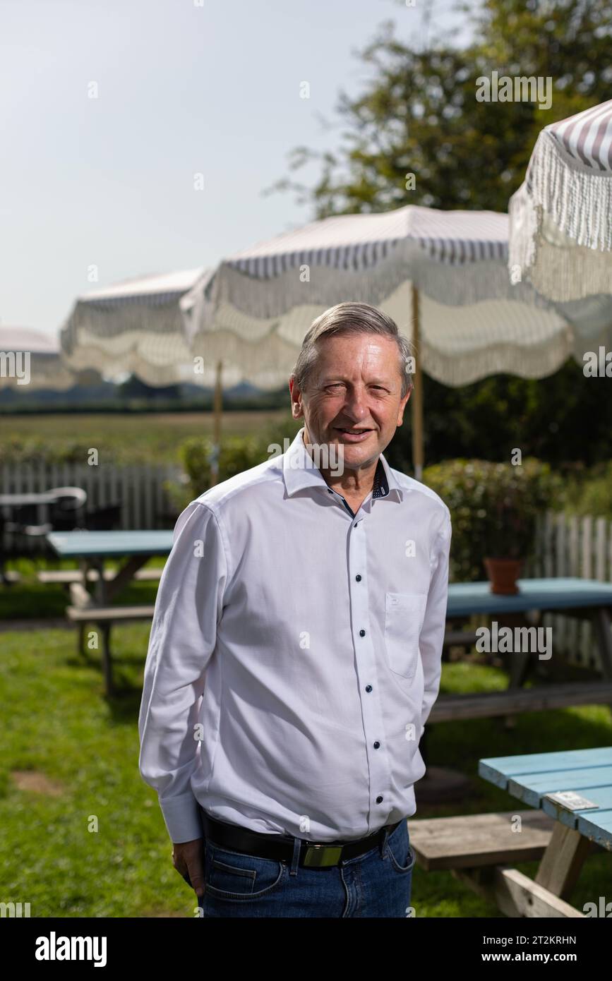 Ian Gregory Ian Gregory, a fiercely pro-shooting campaigner and founder of Rural Reaction, political party. Stock Photo