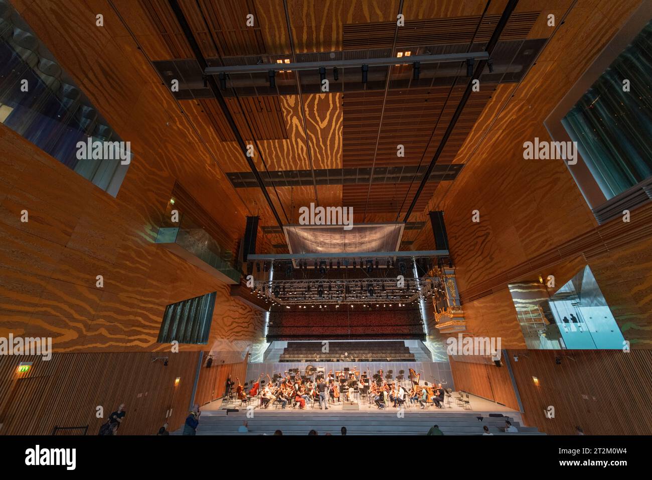 Rem Koolhaas Casa da Musica, concert hall, Porto, Portugal Stock Photo