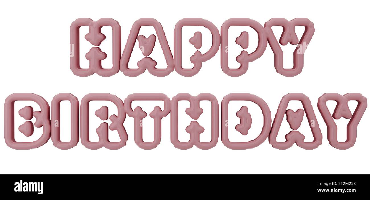 Amscan Ballett Happy Birthday Banner – Bunte Buchstaben-Girlande, 1,8m Lang, Aus Pappe, Für Kindergeburtstags-Deko