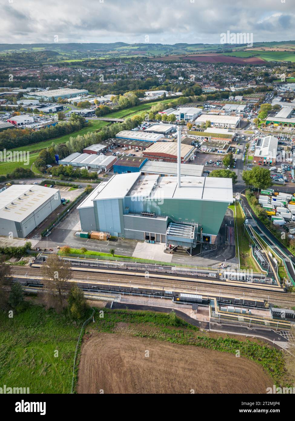 Aerial view station opened hi res stock photography and images Alamy