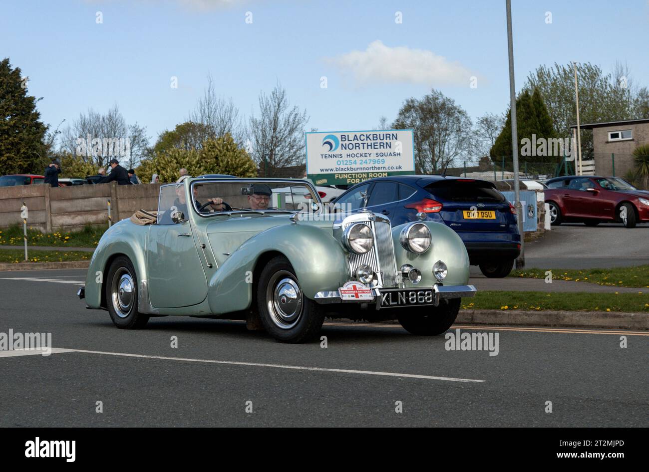 Triumph Roadster. St. George's Day Rally 2022 Stock Photo - Alamy