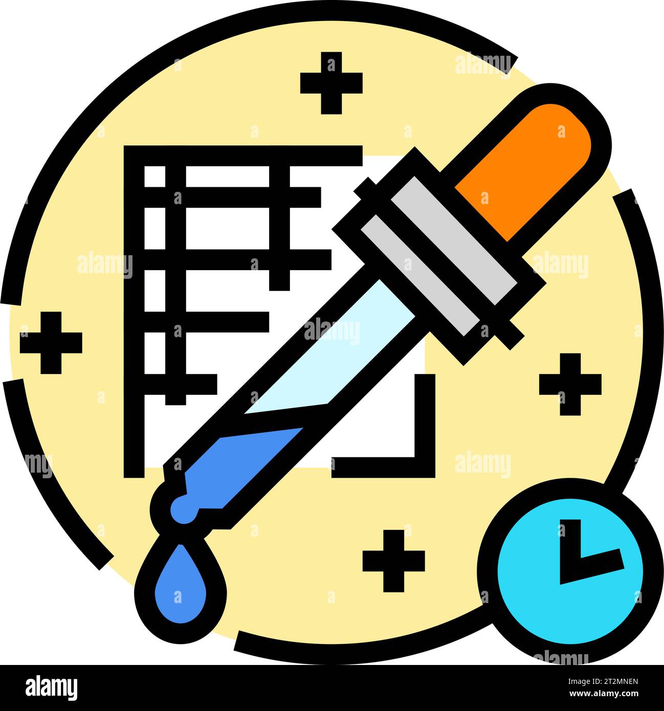 Pharmacist customer african american Stock Vector Images - Alamy