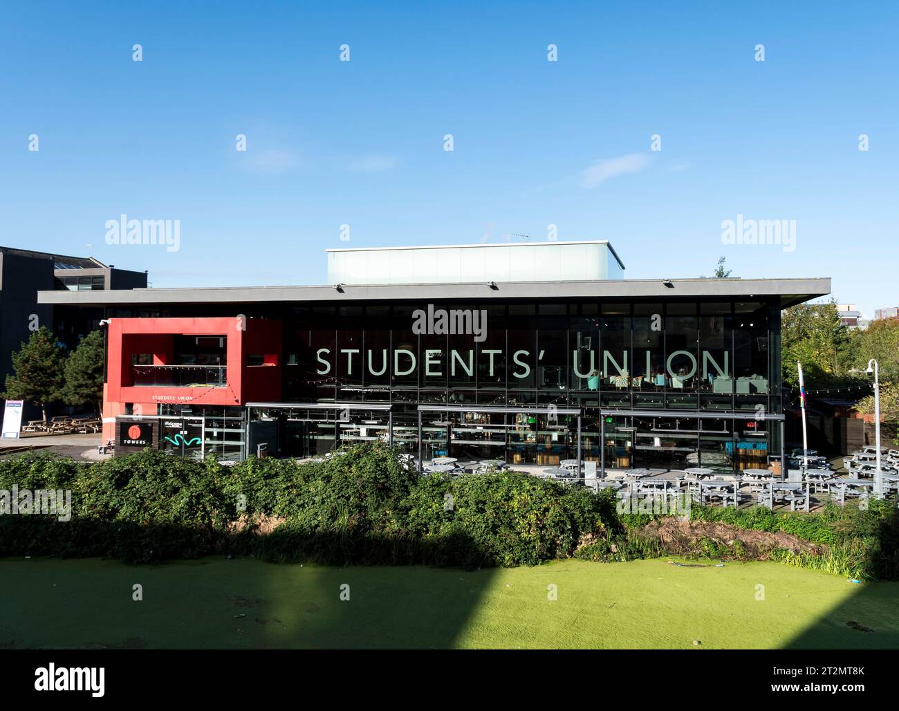 Students' Union hall, Lincoln University, Lincoln City, Lincolnshire, England, UK Stock Photo