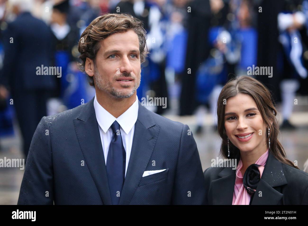 Oviedo, Asturias, October 20, 2023 Former tennis player, Feliciano