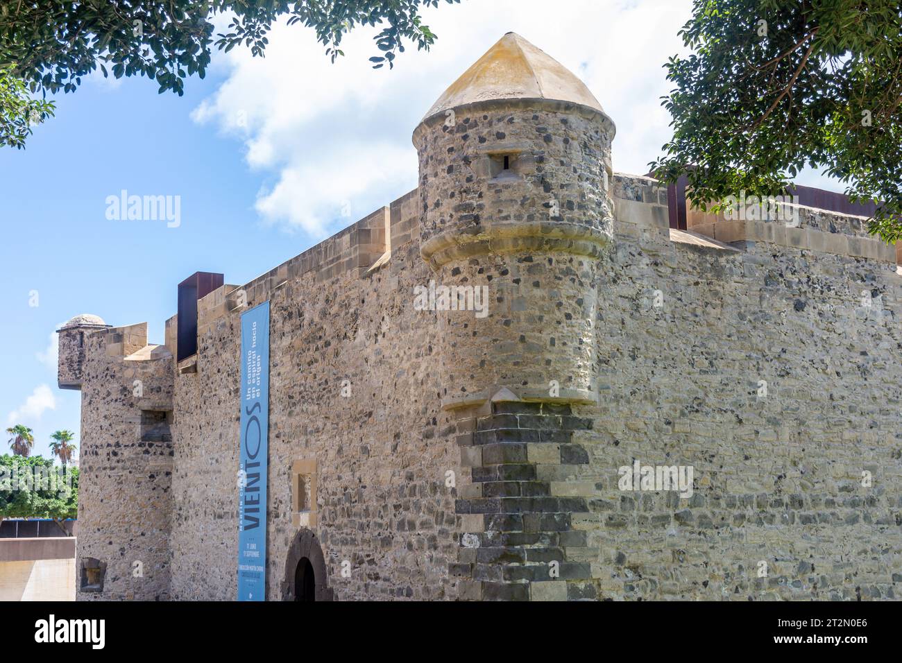 Entrance to Castillo de la Luz (castle), Calle Juan Rejón, Las Palmas