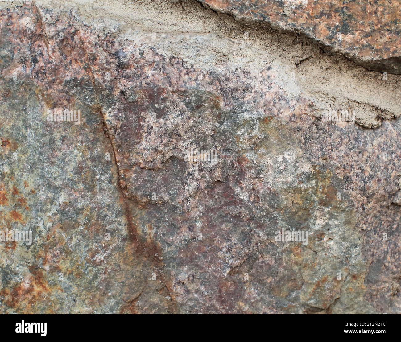 Abstract natural rock stone granite grunge rusty metal texture design background. natural color stone material granite design wallpaper. Stock Photo