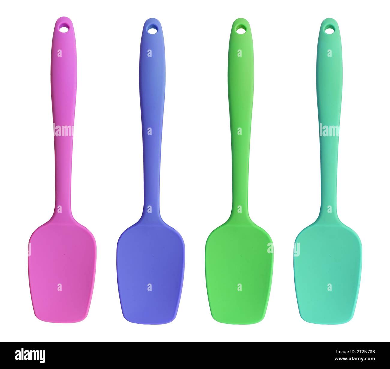 https://c8.alamy.com/comp/2T2N78B/set-of-rubber-silicone-spatulas-on-a-white-background-kitchenware-2T2N78B.jpg