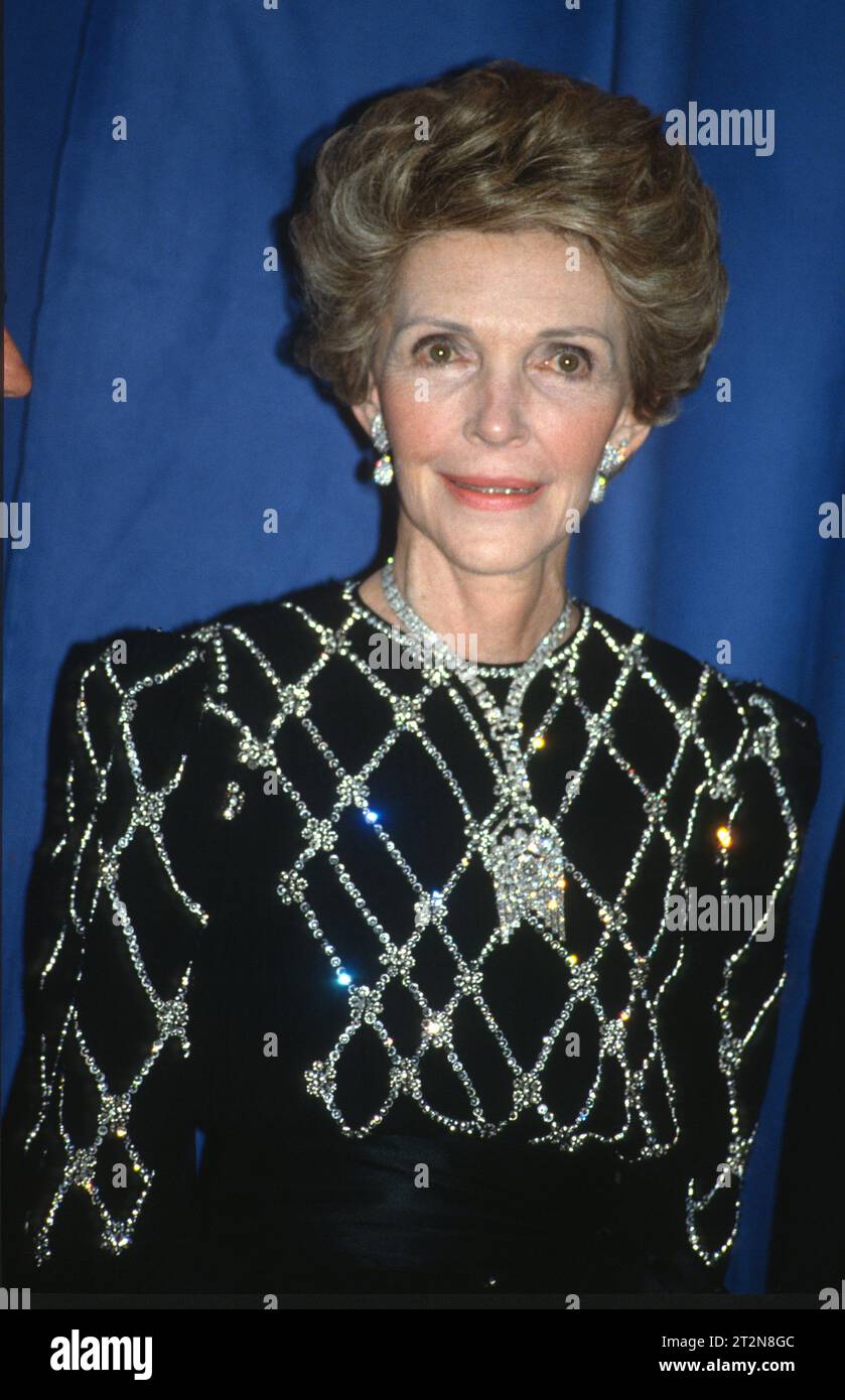 1984 Nancy Reagan John Barrett/PHOTOlink.net Stock Photo - Alamy