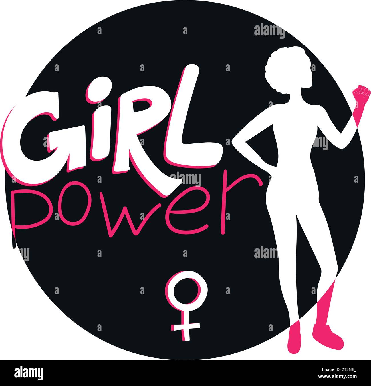 Girl Power Super Woman Women Power Sticker