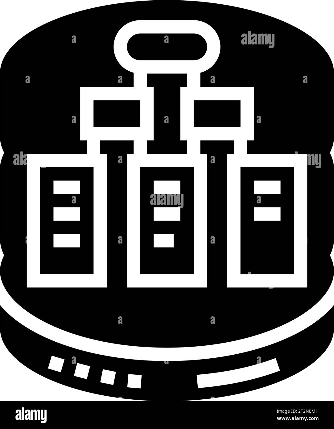 database design glyph icon vector illustration Stock Vector Image & Art ...