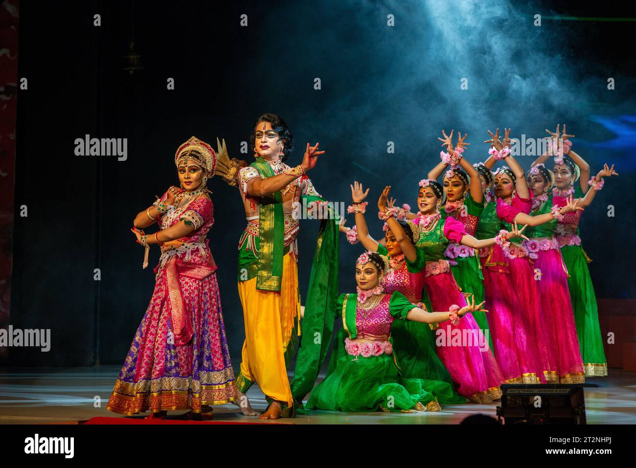 New Delhi, India. 19th Oct, 2023. The Lord Rama with Sita seen during ...