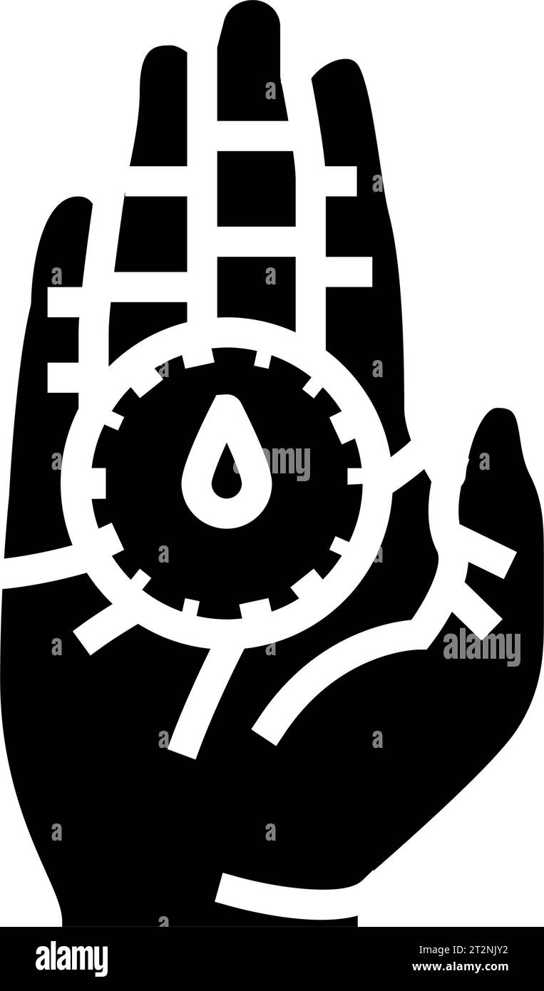 purpose compass motivation glyph icon vector illustration Stock Vector