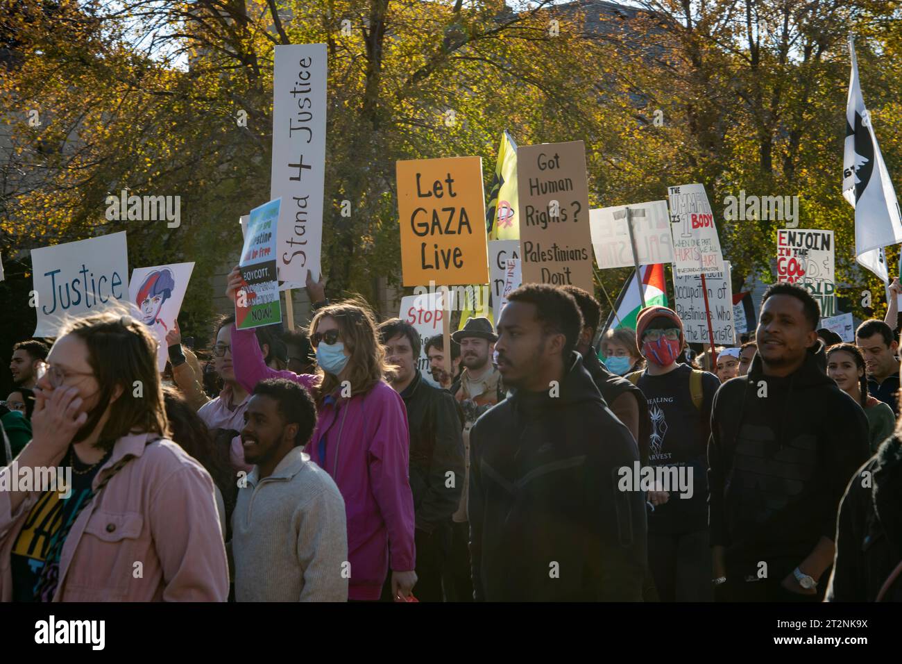 Minneapolis, Minnesota. March for Palestine Stock Photo - Alamy