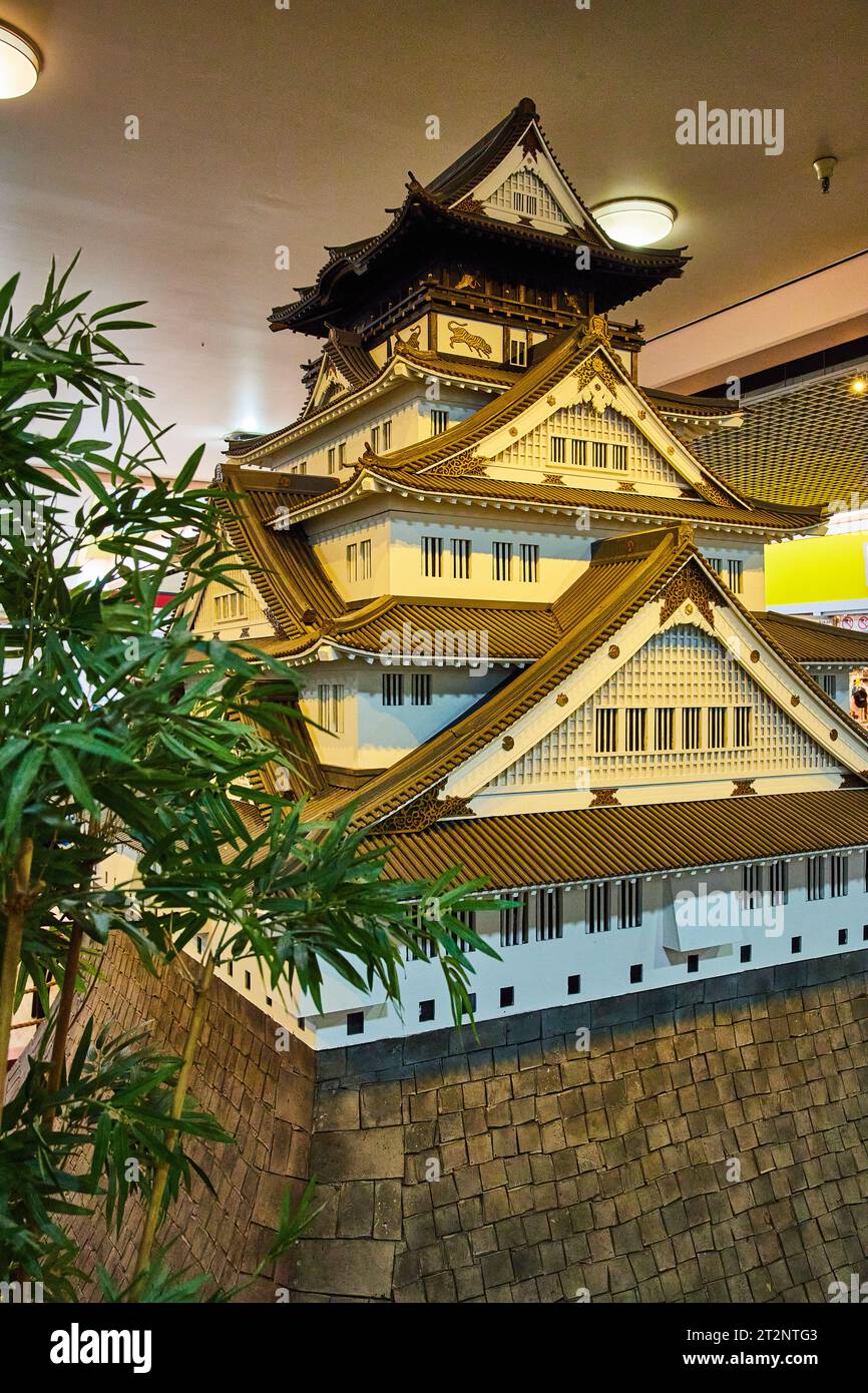 Inside osaka castle hi-res st…