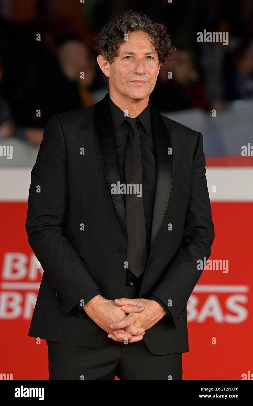 Rome, Italy. 20th Oct, 2023. Jonathan Glazer attends the red carpet of the movie The zone of interest at Rome Film Fest 2023 at Auditorium Parco della Musica. Credit: SOPA Images Limited/Alamy Live News Stock Photo