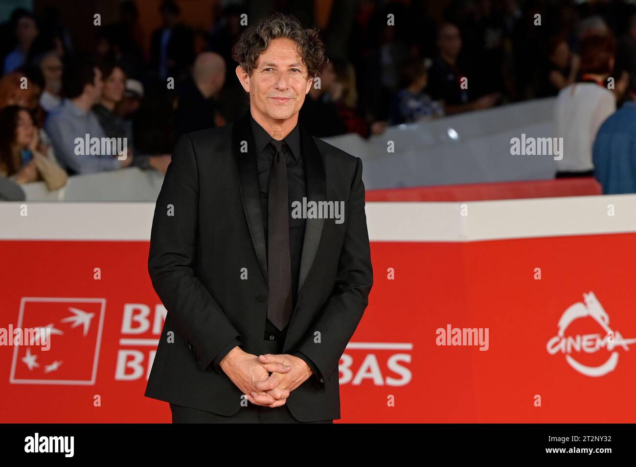Rome, Italy. 20th Oct, 2023. Jonathan Glazer attends the red carpet of the movie The zone of interest at Rome Film Fest 2023 at Auditorium Parco della Musica. (Photo by Mario Cartelli/SOPA Images/Sipa USA) Credit: Sipa USA/Alamy Live News Stock Photo