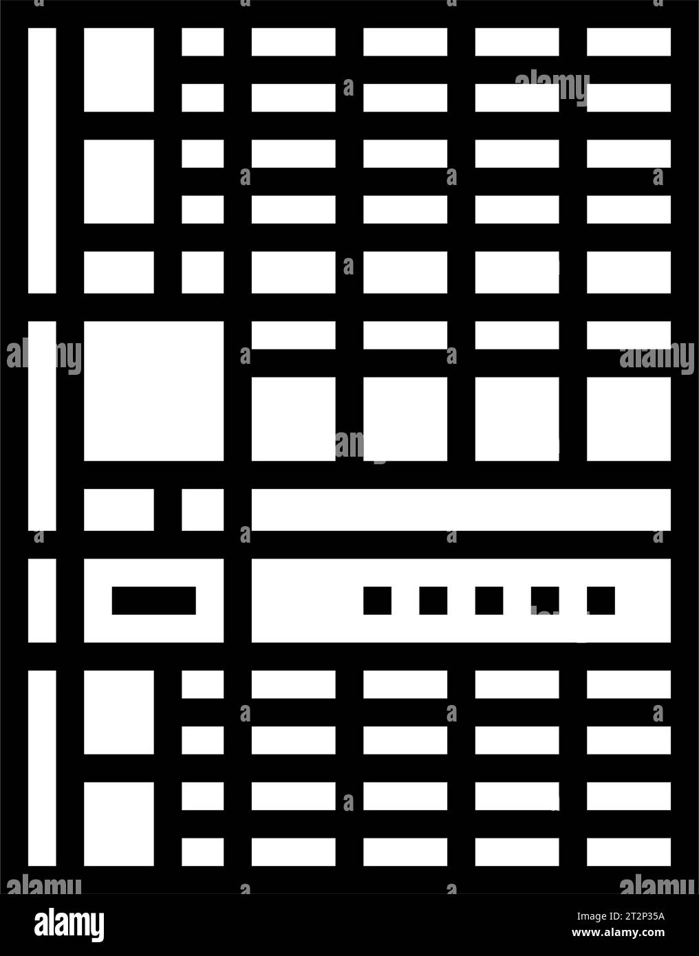 neurological chart line icon vector illustration Stock Vector Image