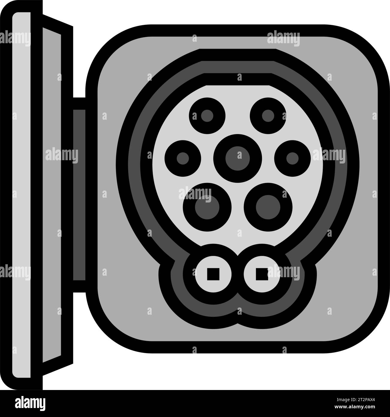 charging port electric color icon vector illustration Stock Vector Image & Art Alamy