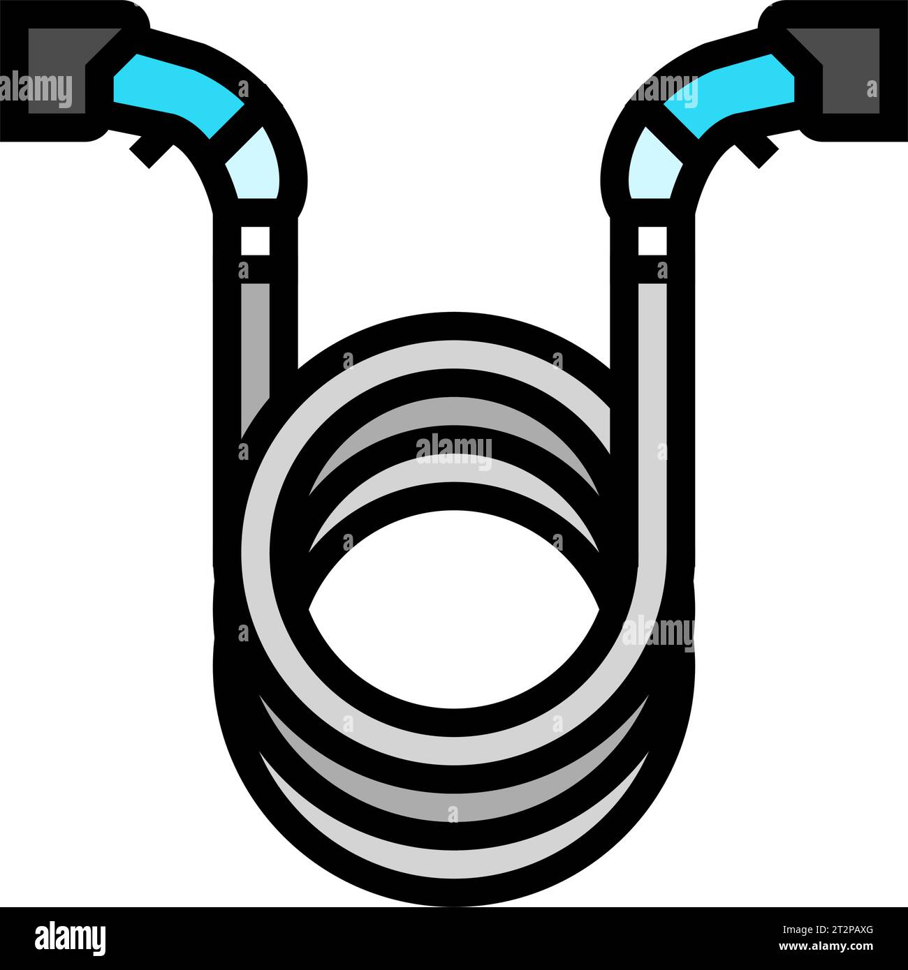 charging cable electric color icon vector illustration Stock Vector ...