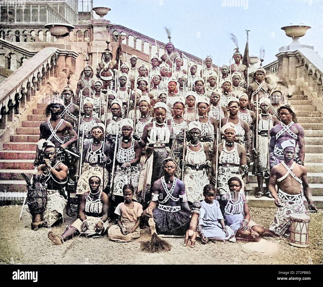 Dahomeyan Amazons Stock Photo