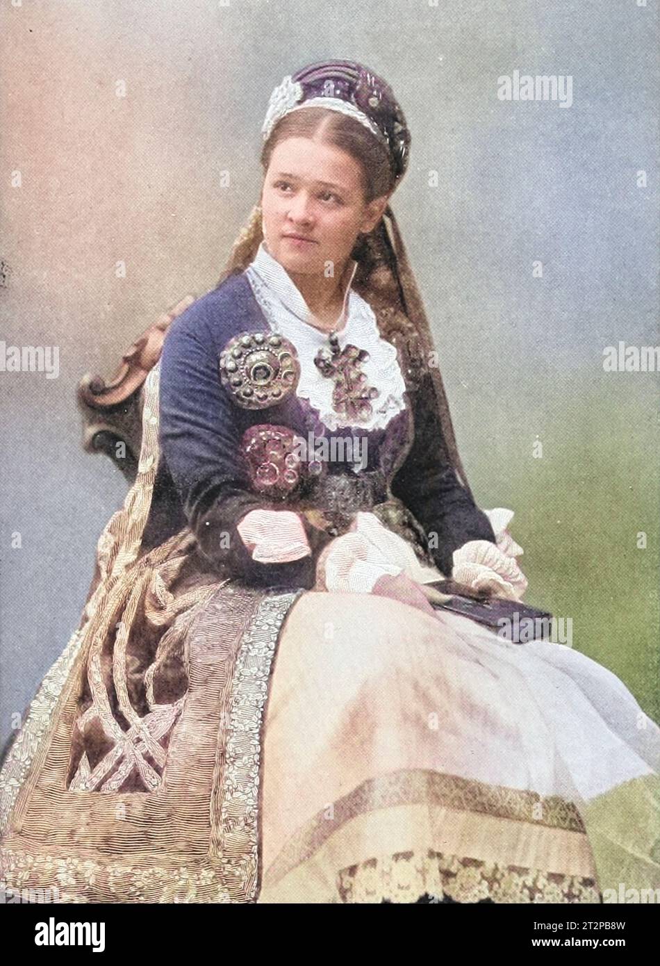 chinese dress ladies Swedish National Costume Dress for Ladies main image 0