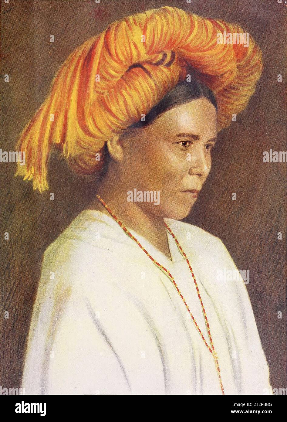 Zapotec woman of south Mexico Stock Photo