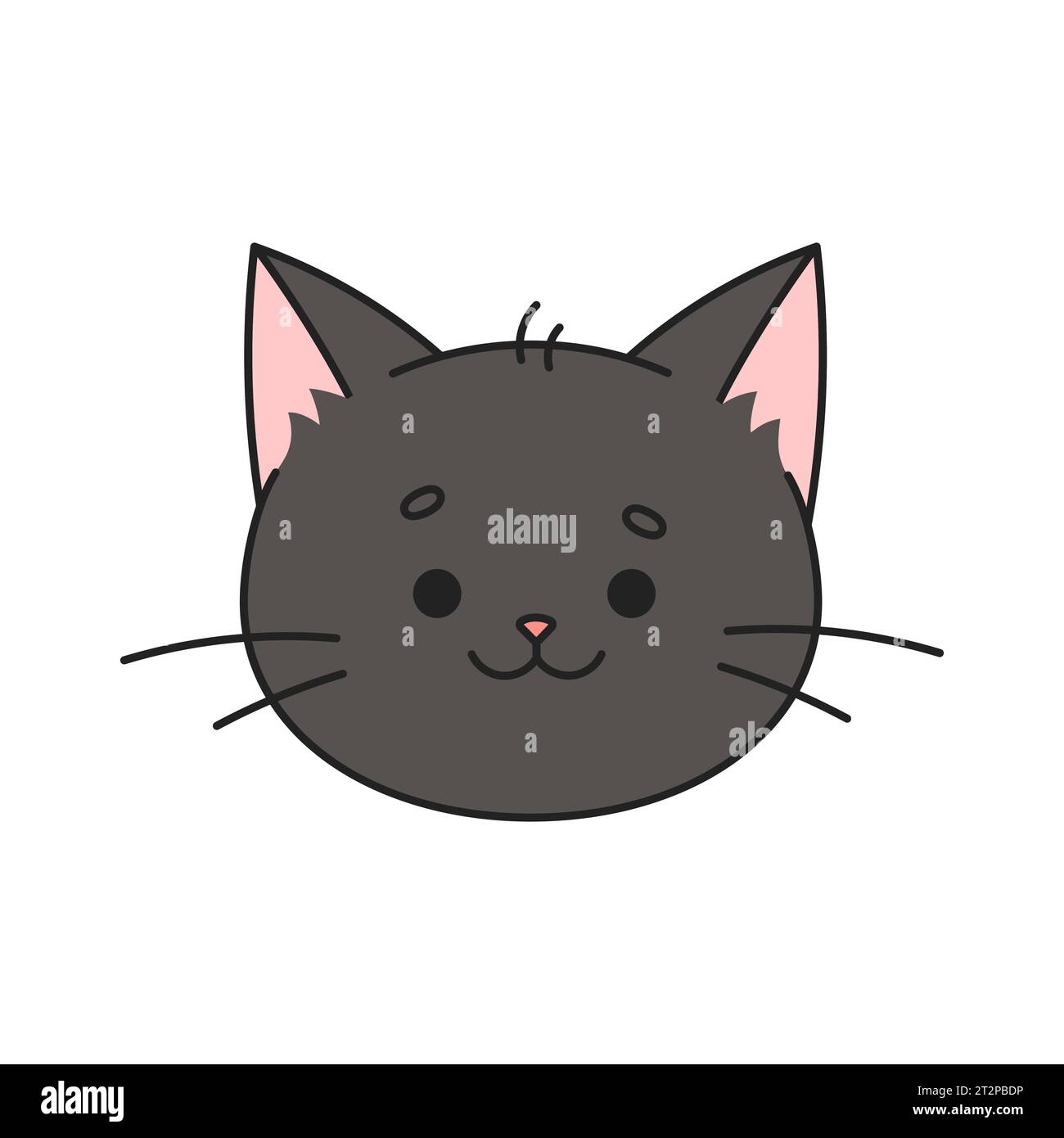Mouth Mask Cat Anime Expression Kawaii Animal Happy Cute | Sticker