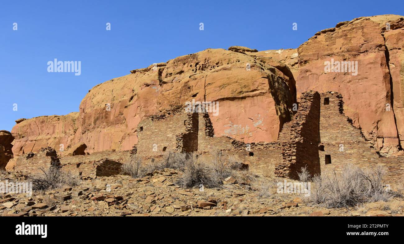 the ancient native american ruins of hungo pavi at chaco culture