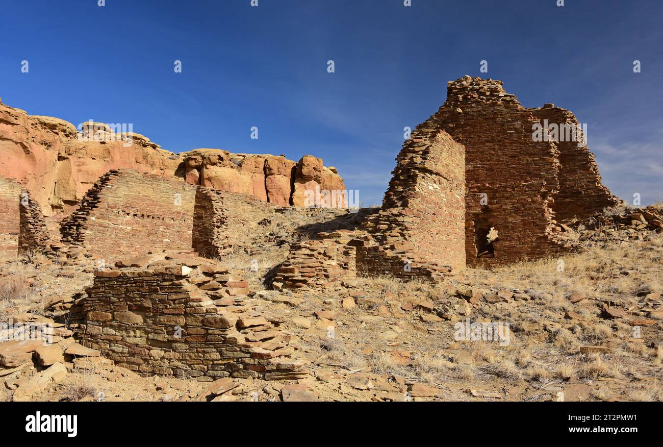 the ancient native american ruins of hungo pavi at chaco culture