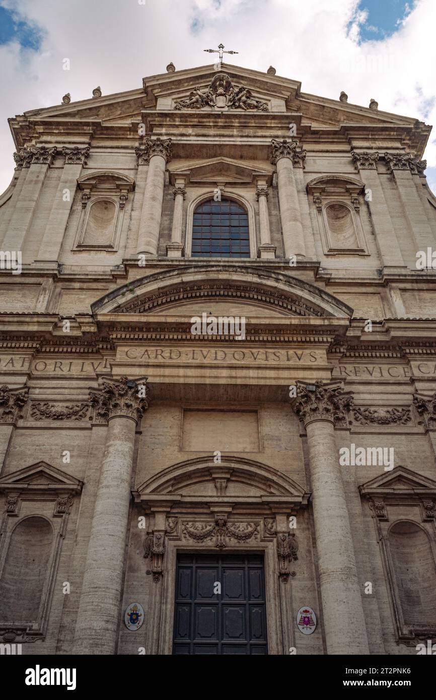 Old church in Rome Stock Photo - Alamy