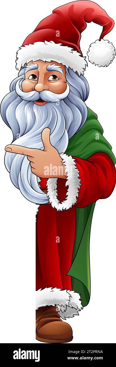 Santa Claus Father Christmas Cartoon Stock Vector