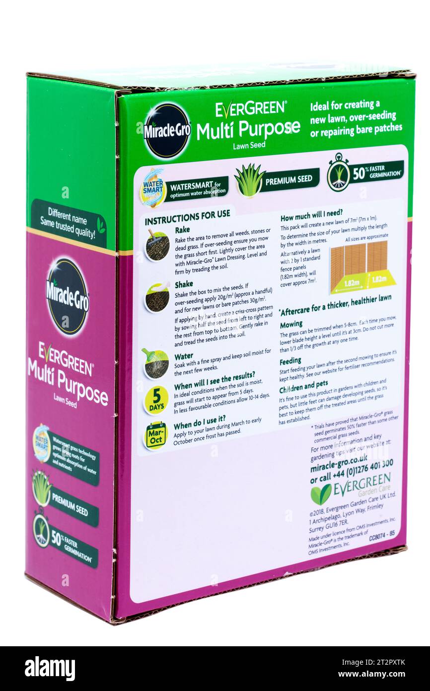 Multi purpose lawn seed hires stock photography and images Alamy