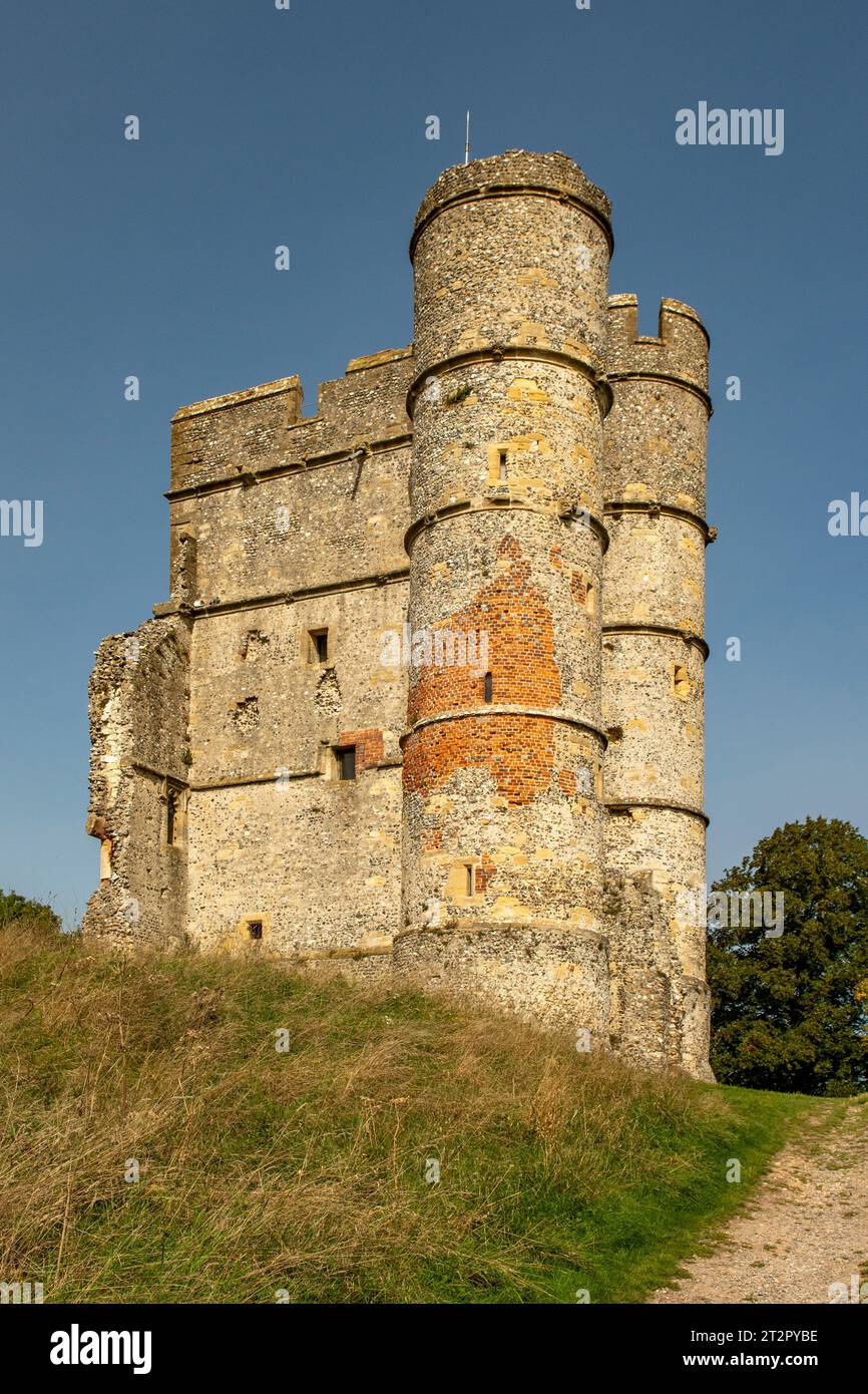 Donnington Castle, near Newbury, West Berkshire, England Stock Photo