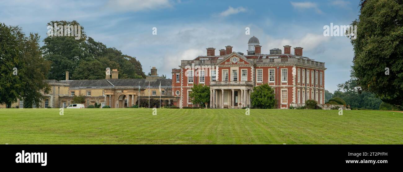 Stansted Park House, Rowlands Castle, Hampshire, England Stock Photo