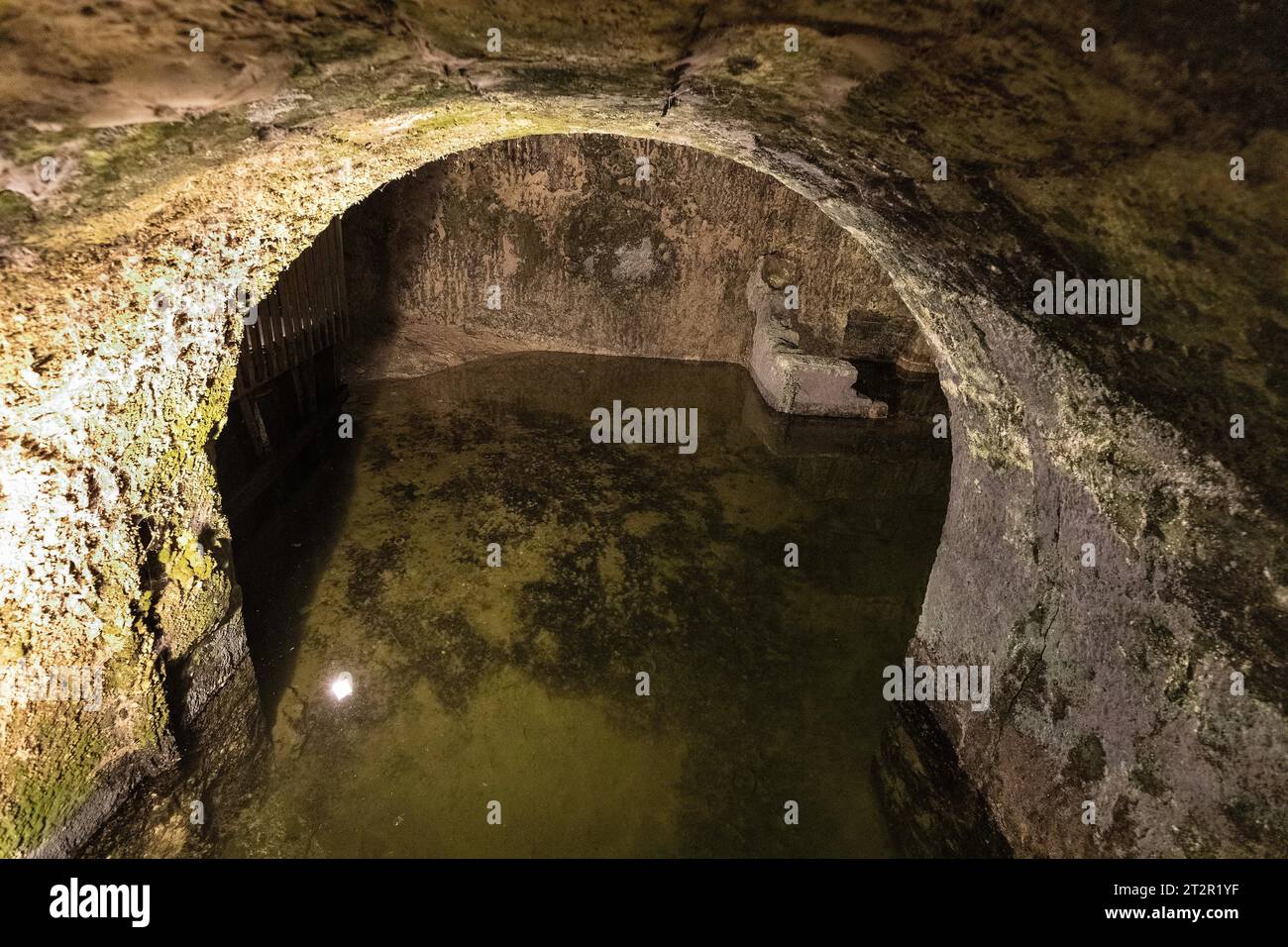 Jerusalem, Israel October 13, 2017 Western Wall underground Tunnel