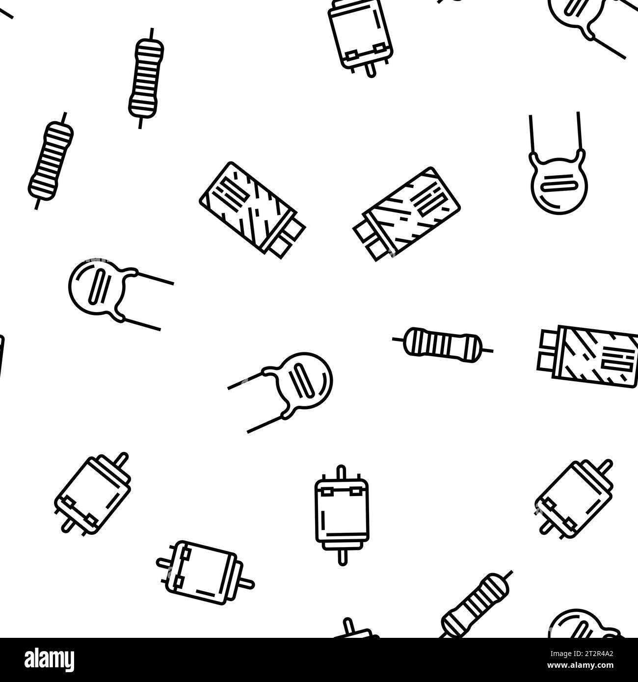 Seamless pattern circuit board black Cut Out Stock Images & Pictures ...