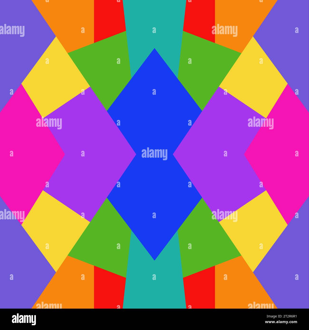 Abstract background with colorful geometric shapes Stock Photo - Alamy