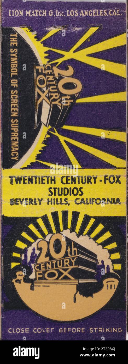 Description: Logo de presentación del estudio 20th Century Fox