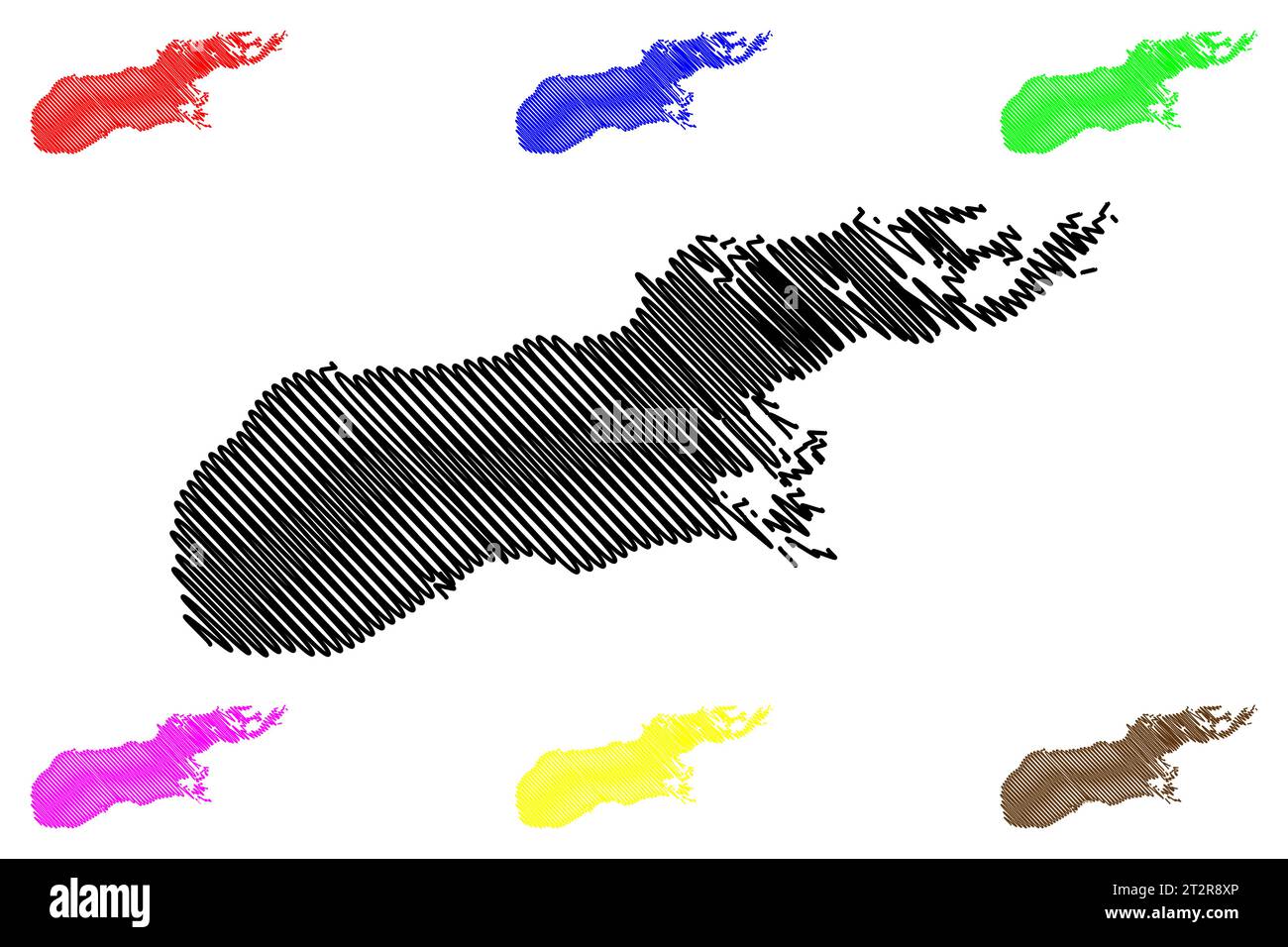 Lake Iliamna (United States, North America, us, Alaska Peninsula) map