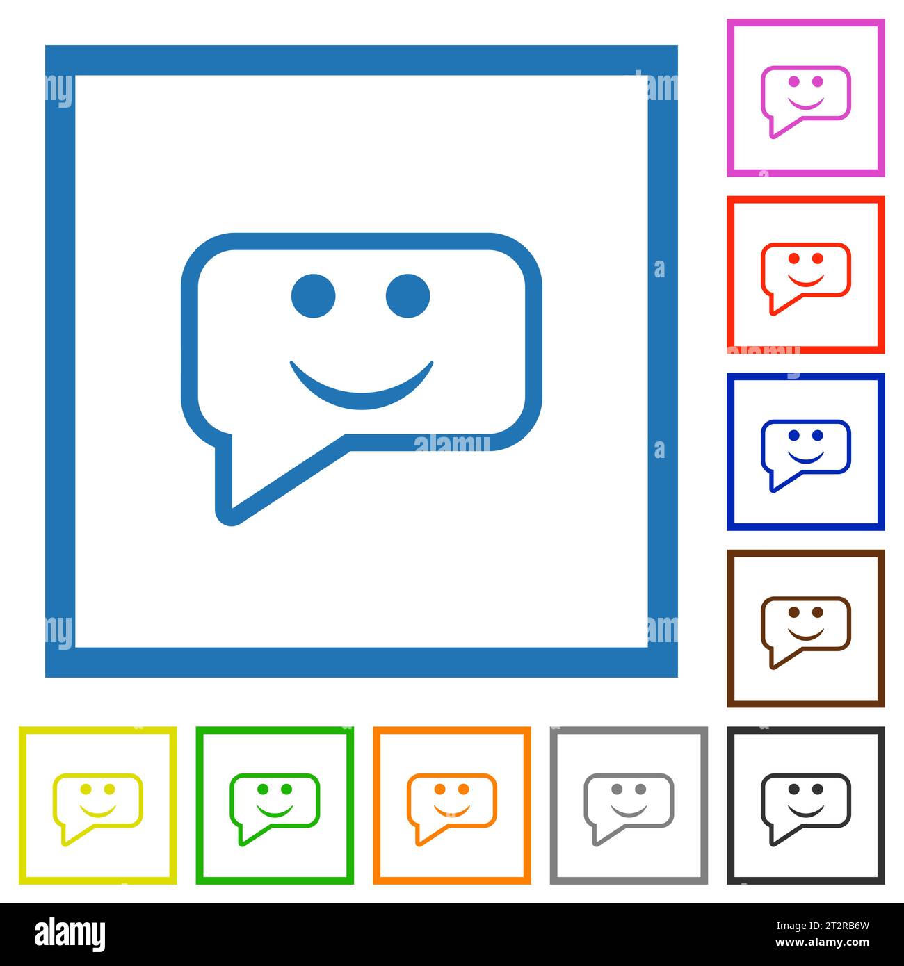 Instant messaging Basic Rounded Flat icon