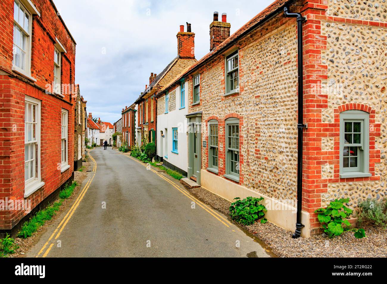 The 'vernacular' architecture of flints, bricks and pebbles is obvious